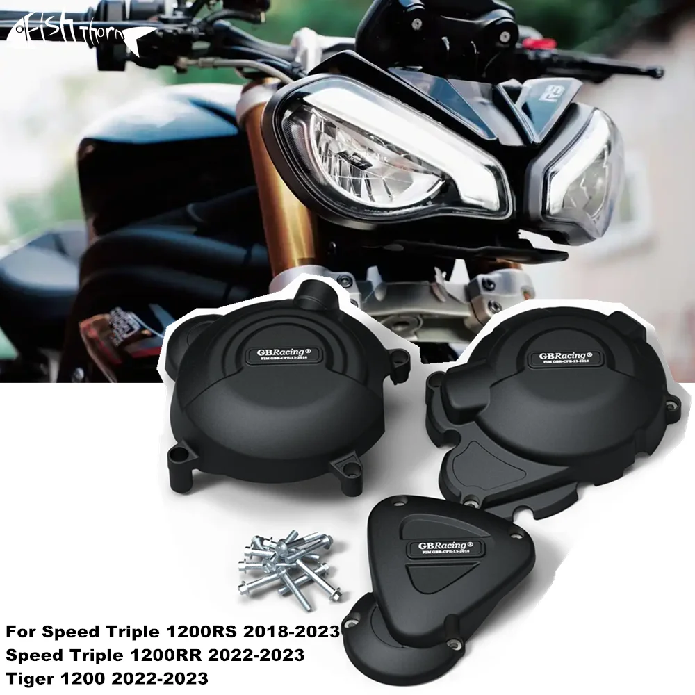 

For Triumph Speed Triple 1200RS Speed Triple 1200RR Tiger 1200 Tiger1200 2022-2023 Motorcycle Engine Cover Fall Protection Cover