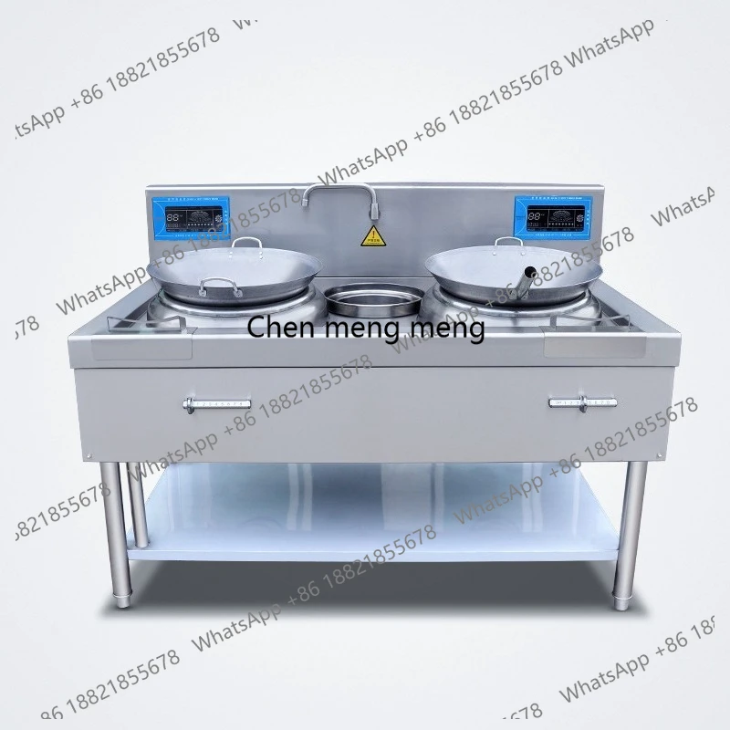 

Kitchen Equipment Commercial Stir-Fry Stove Dr. Double-Head Induction Cooker Catering Stainless Steel Kitchen Equipment Stove