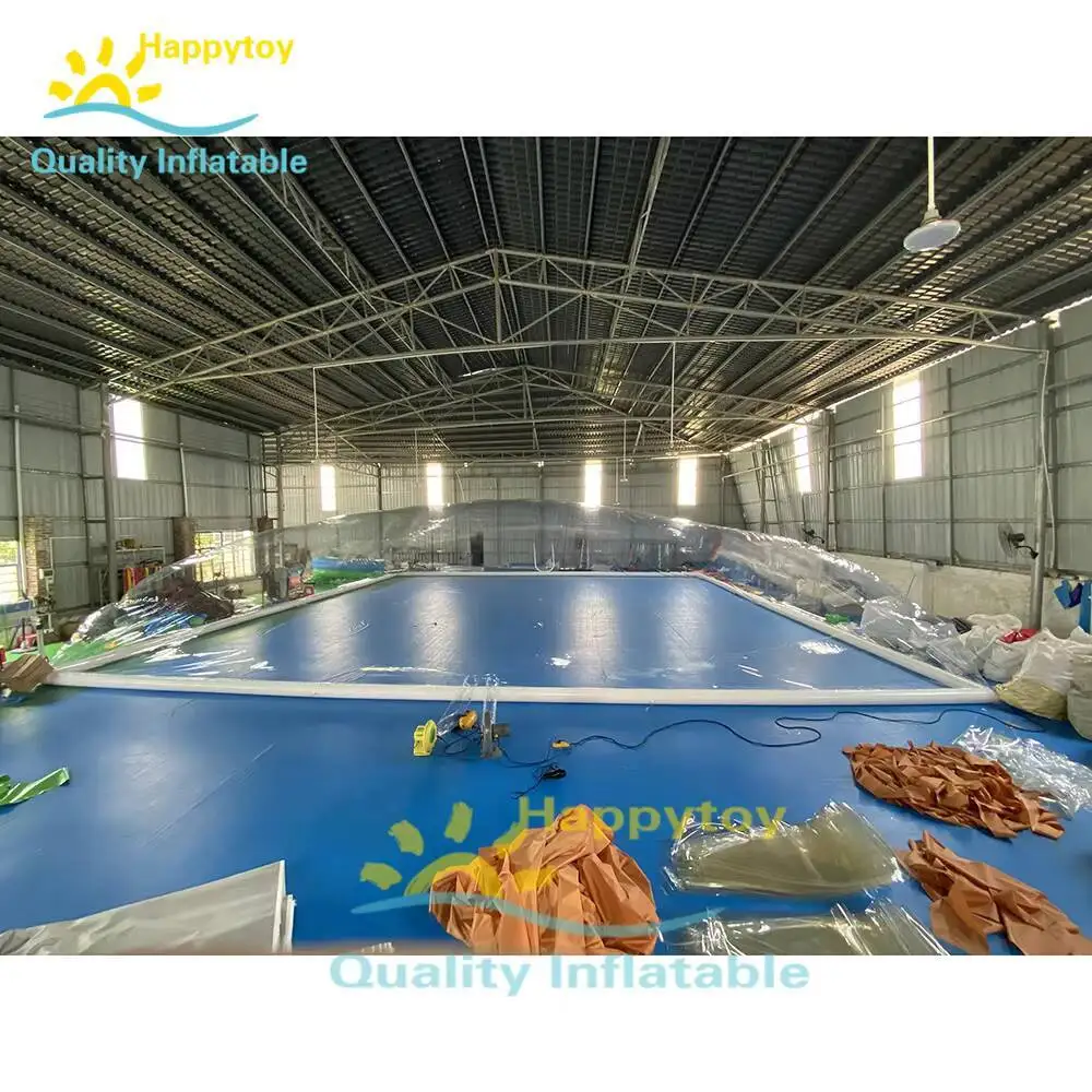 Barraca de cobertura de piscina de PVC de alta qualidade / gabinetes de casa de piscina de segurança