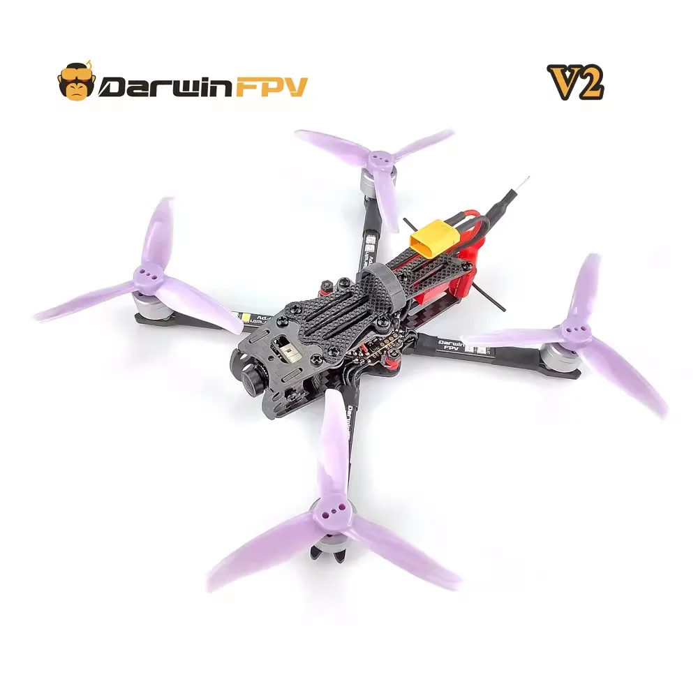 DarwinFPV Baby Ape Pro V2 FPV Drone Flight Control Quadcopters 142mm 3 Inch F4 OSD 15A AIO BLHeli_S Dshot600 40CH 200mW 700TVL