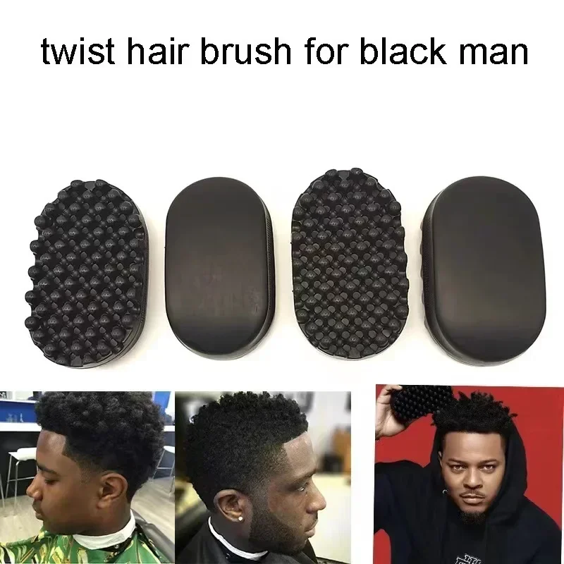 

Hair Twists Brush Men Women African Hair Styling Tools Washable Barber Brush Durable Hair Braid Twist Hairbrush Afro Hairstyle