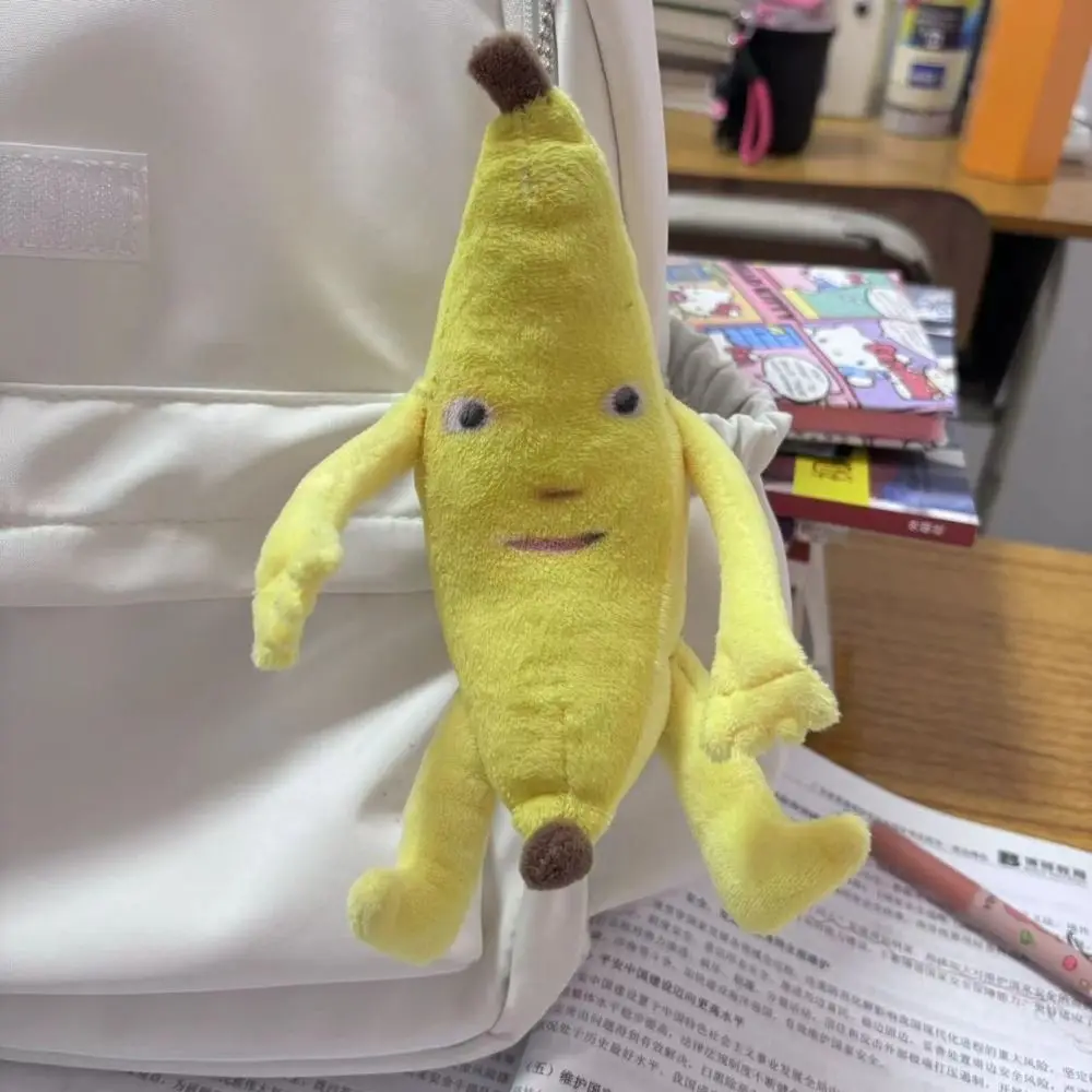 Plush Banana Keychain Big Banana Vocal Doll Singing Big Banana Toy Banana Doll Funny Singing Big Banana with Music