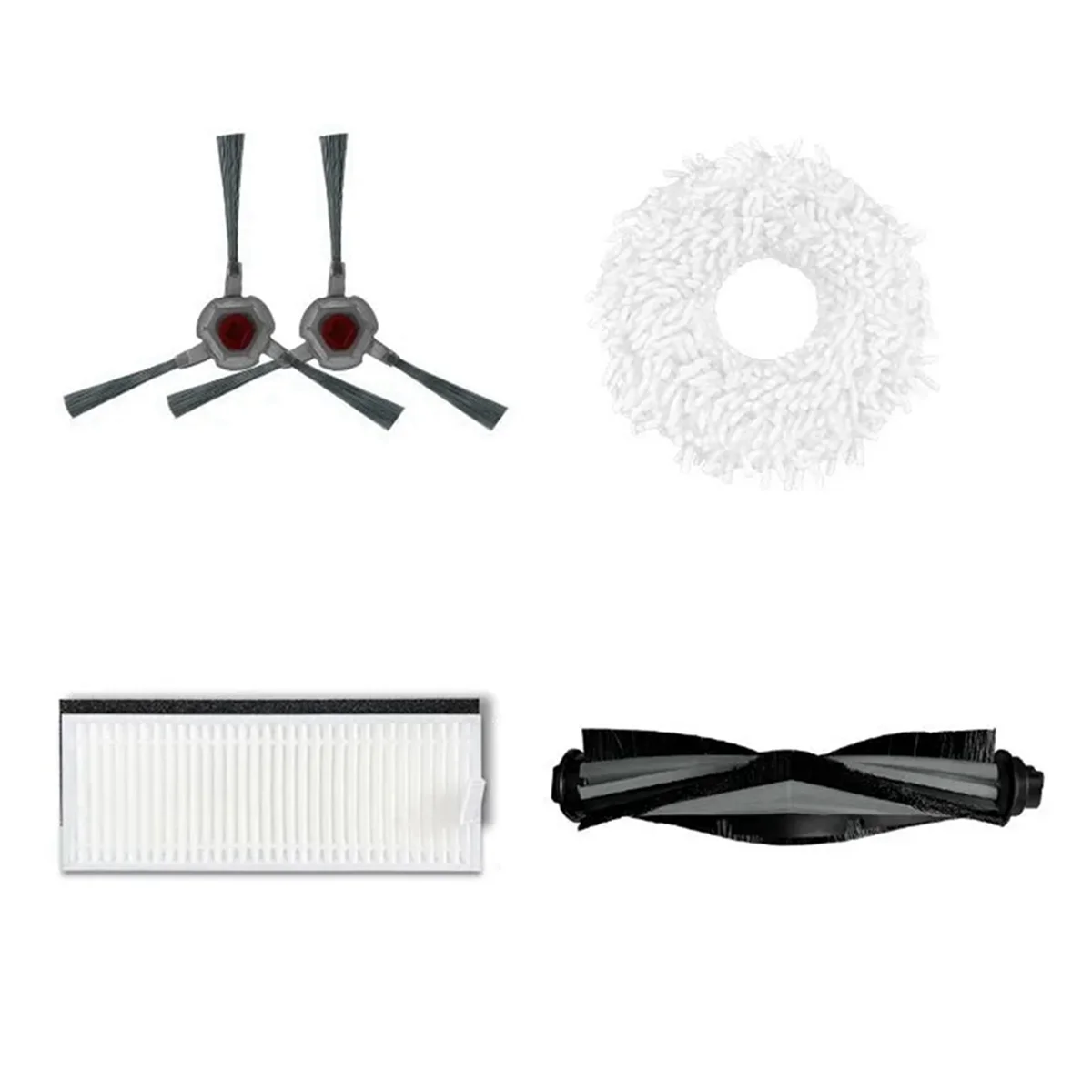 สําหรับ Ecovacs Deebot N9 +/N9 + Plus หุ่นยนต์เครื่องดูดฝุ่นอะไหล่หลักแปรงด้านข้าง Hepa Filter Mop ผ้า Pad