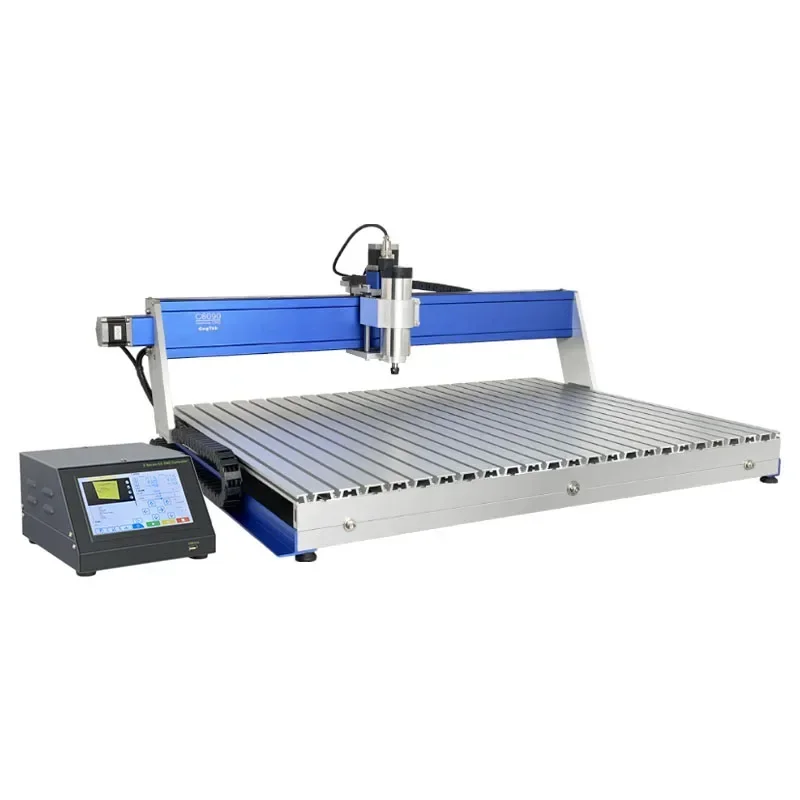 Nuova macchina per incidere CNC elettrica Piccola macchina per incidere di metalli acrilici per pubblicità completamente automatica per la lavorazione del legno