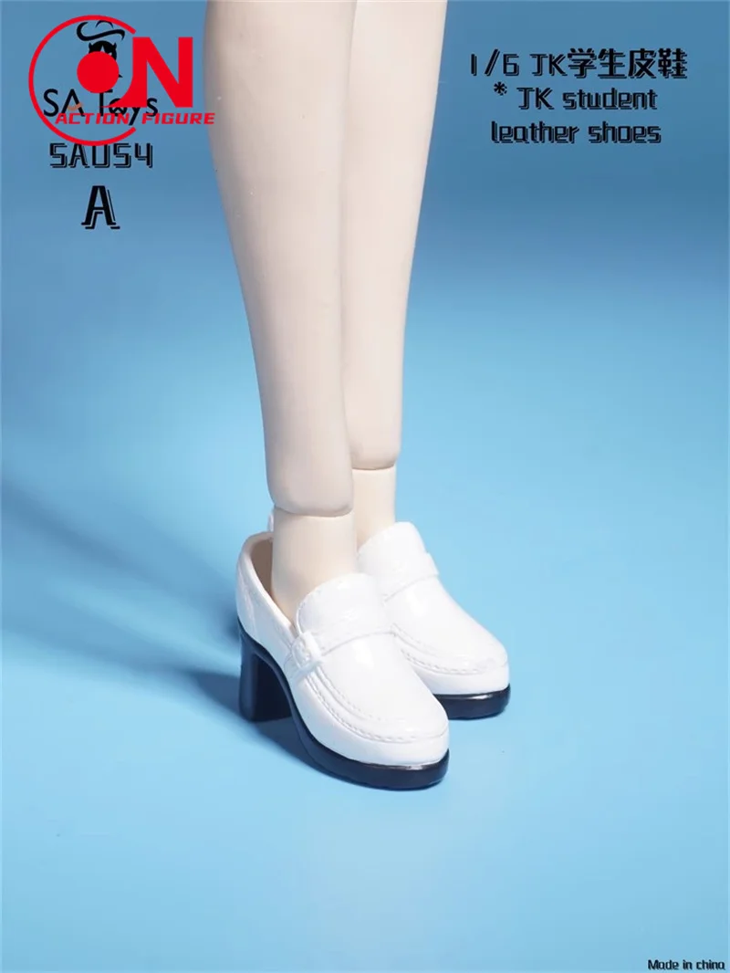 SA Toys SA054 1/6 JK طالب أحذية من الجلد مدرسة فتاة الأحذية نموذج صالح 12 ''أنثى الجندي عمل الشكل الجسم الدمى #3