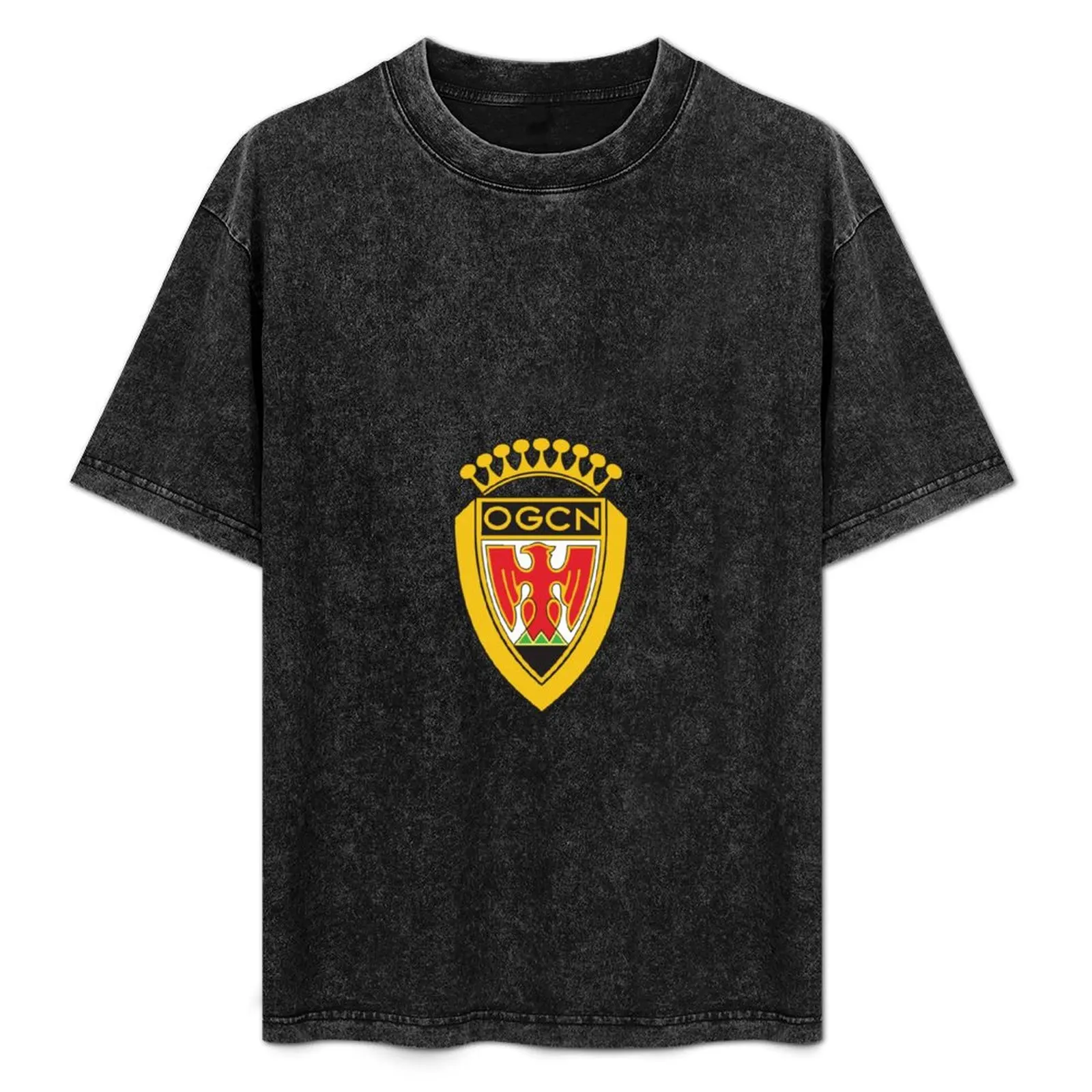 

OGC Nice - Vintage logo T-Shirt man t shirt designer cotton tshirt 100% T-Shirt