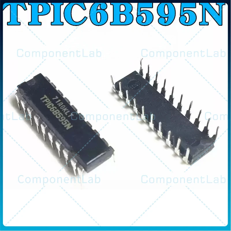 10-50pcs New Original TPIC6B595N TPIC6B595, DIP-20 Through-Hole Power Shift Register IC