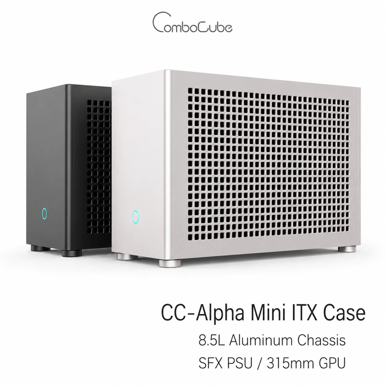 ComboCube CC-Alpha Mini ITX Ca - Sff Mini Itx Cnc Aluminum Chassis 评论和价格