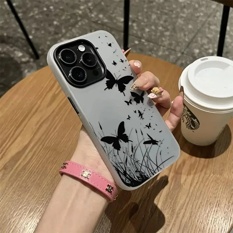 حافظة لهاتف آيفون 17 17air 16 15 Pro Max 16pro 16promax 14 11 13 12 xr xs max