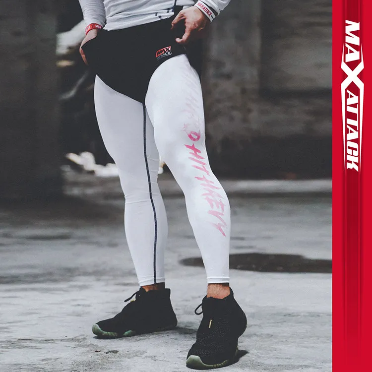 

Men Gym Sport Tights Quick Dry Running Leggings Man Compression Training Pants Basketball Crossfit Fitness Tights Sweatpants