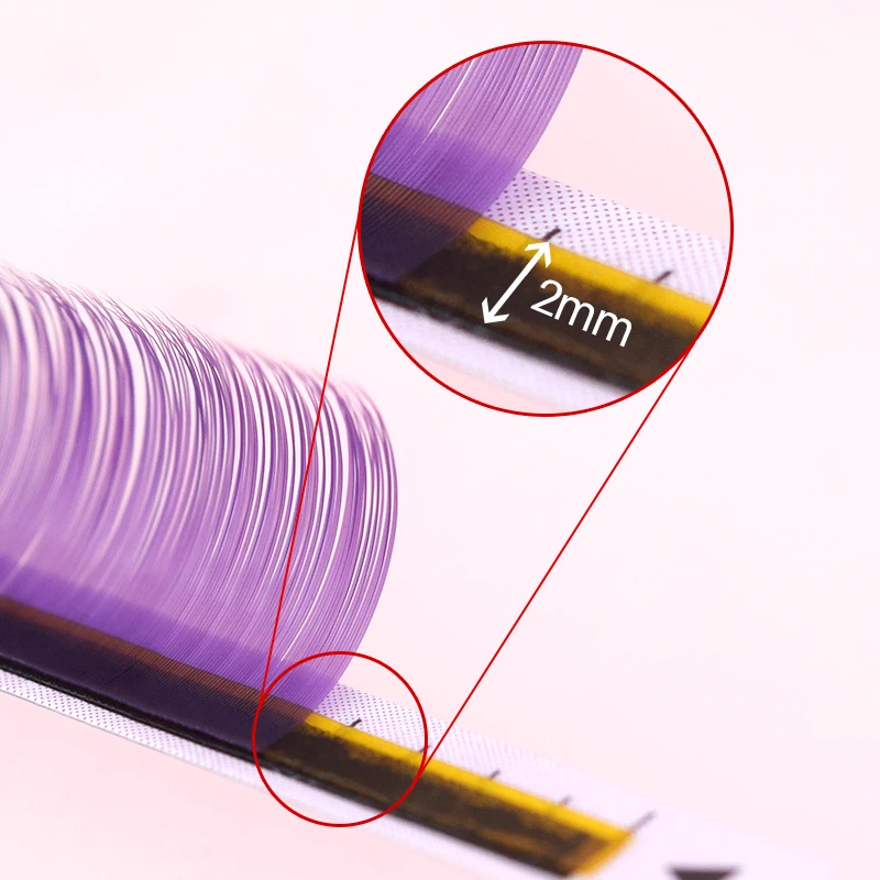 H&L SINCE1990 Colored Lash Extensions 0.07mm C/CC/D Curl Colorful Individual Lashes 8-15 MIX Length Eyelash Color Makeup Cilios
