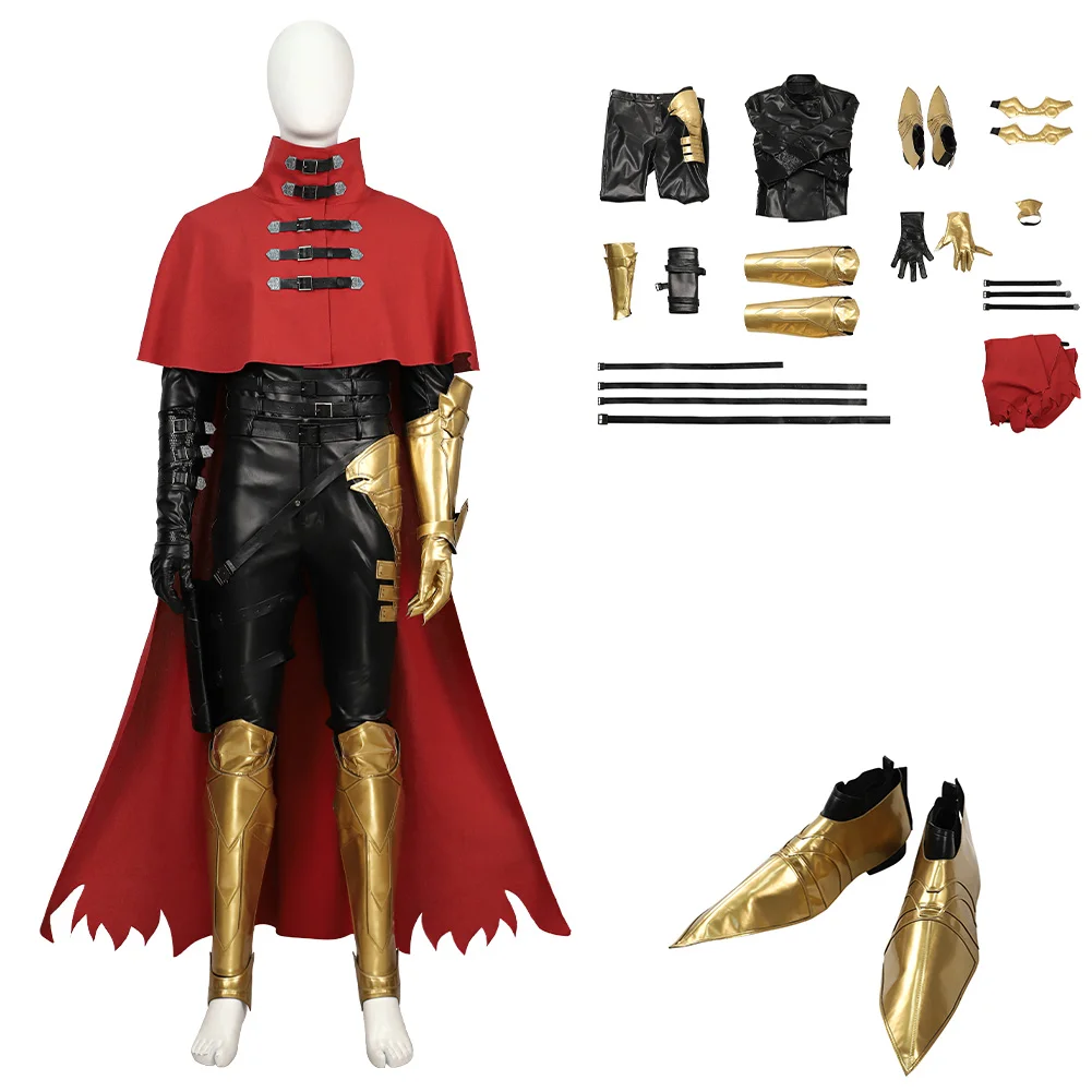 Vincent Valentine Cosplay Costume Final Cos Fantasy Fantasia Full Set Halloween Carnival Party Suit