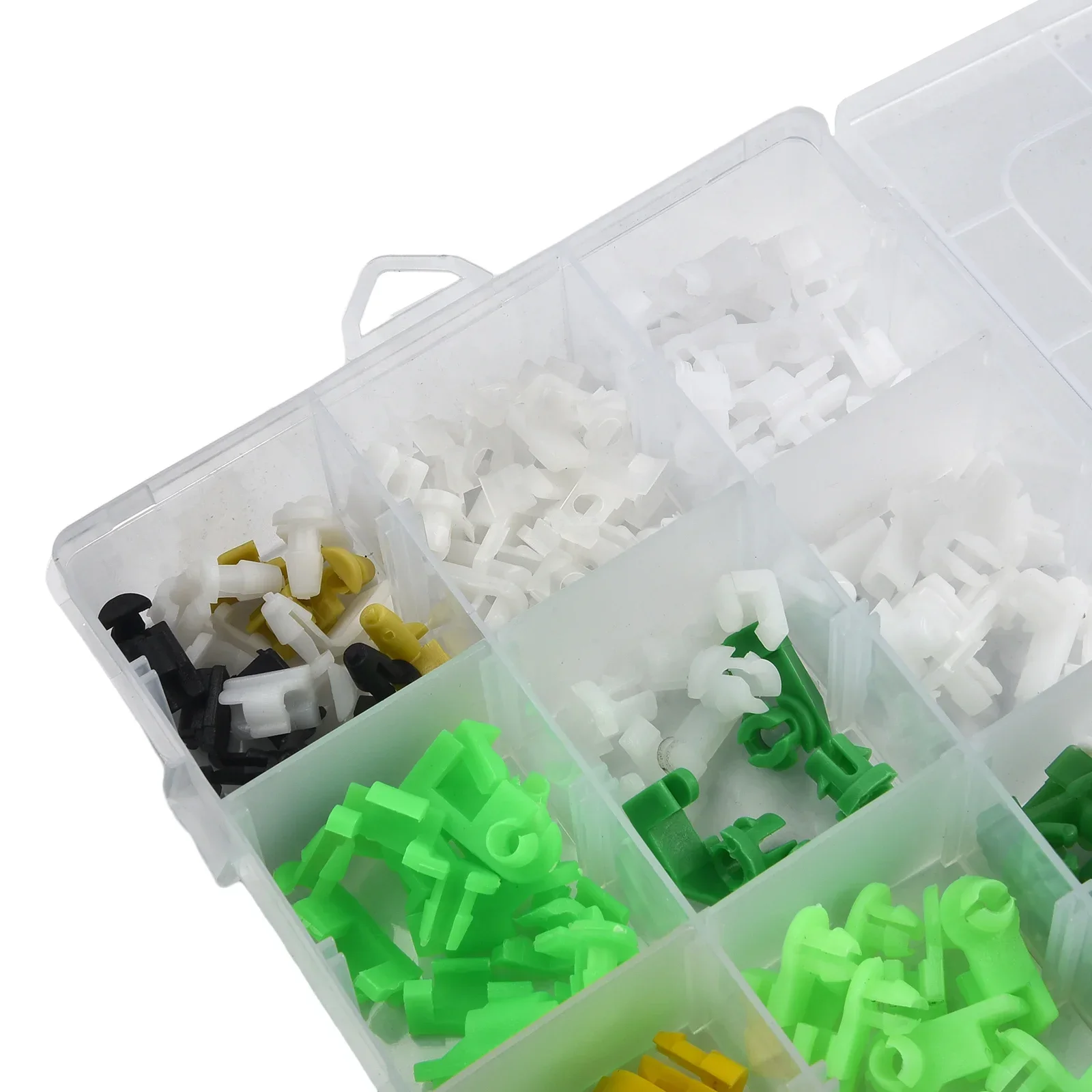 Car Wire Clips Door Lock Rod Clips Car Accessories Kit 160 Pcs/pack 17.5x10x2.2cm Mixed Color Plastic Set Side Fasteners