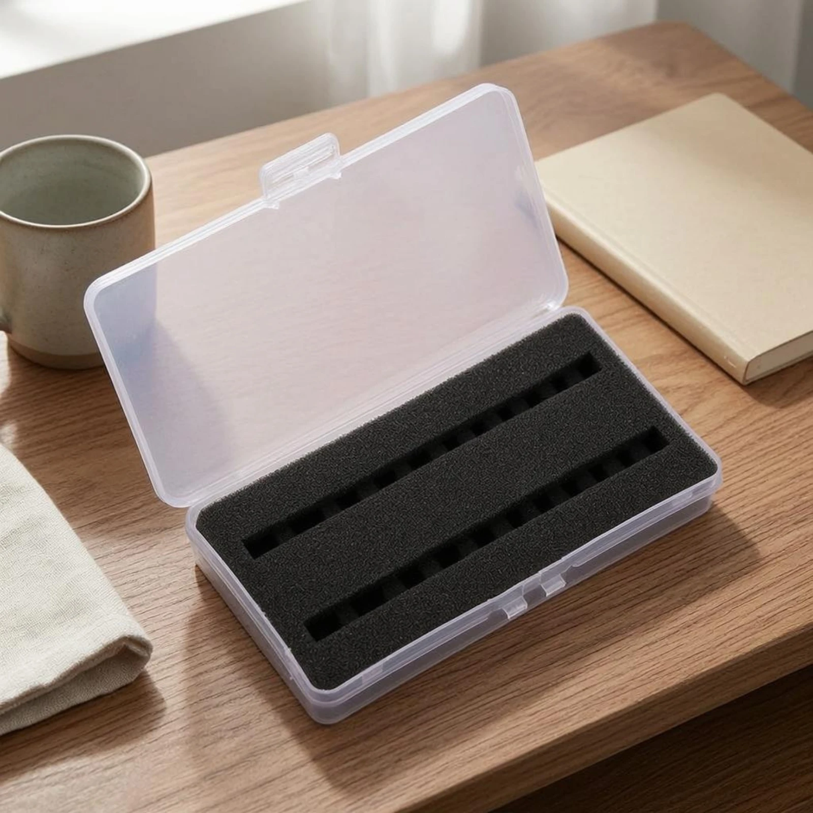 Figure Storage Box Hinged Lid - Figure Display Box ulasan dan harga
