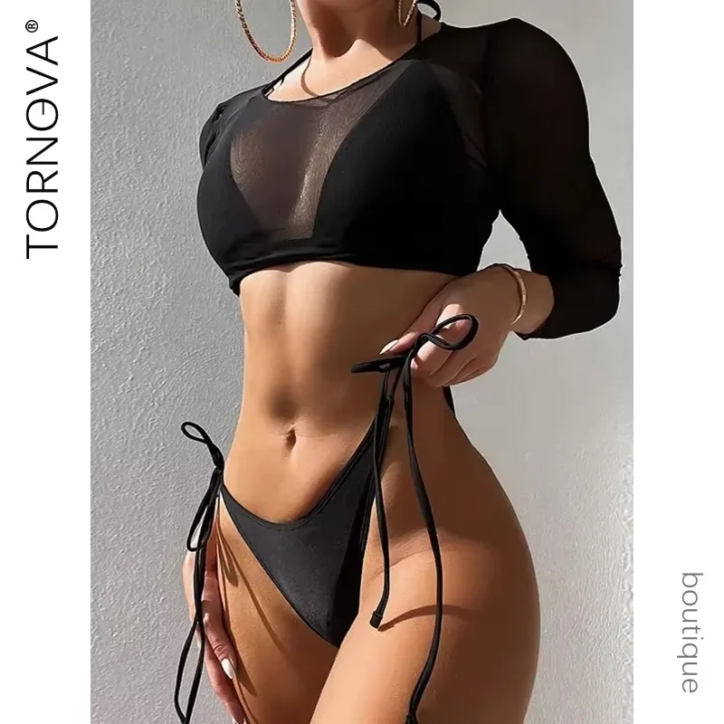 

Tornova Leopard for Women Swimsuit Items Halter Micro Bikini Top Separately Print Bathing Suit Brazilian Low Waist Beachwear New