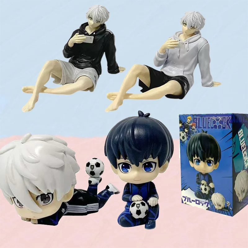 جديد 8.5 سنتيمتر Megahouse الأزرق قفل ناجي Seishiro جوهرة أنيمي الشكل البلاستيكية لطيف الجدول الديكور نموذج لعب الاطفال هدايا عيد الميلاد #1