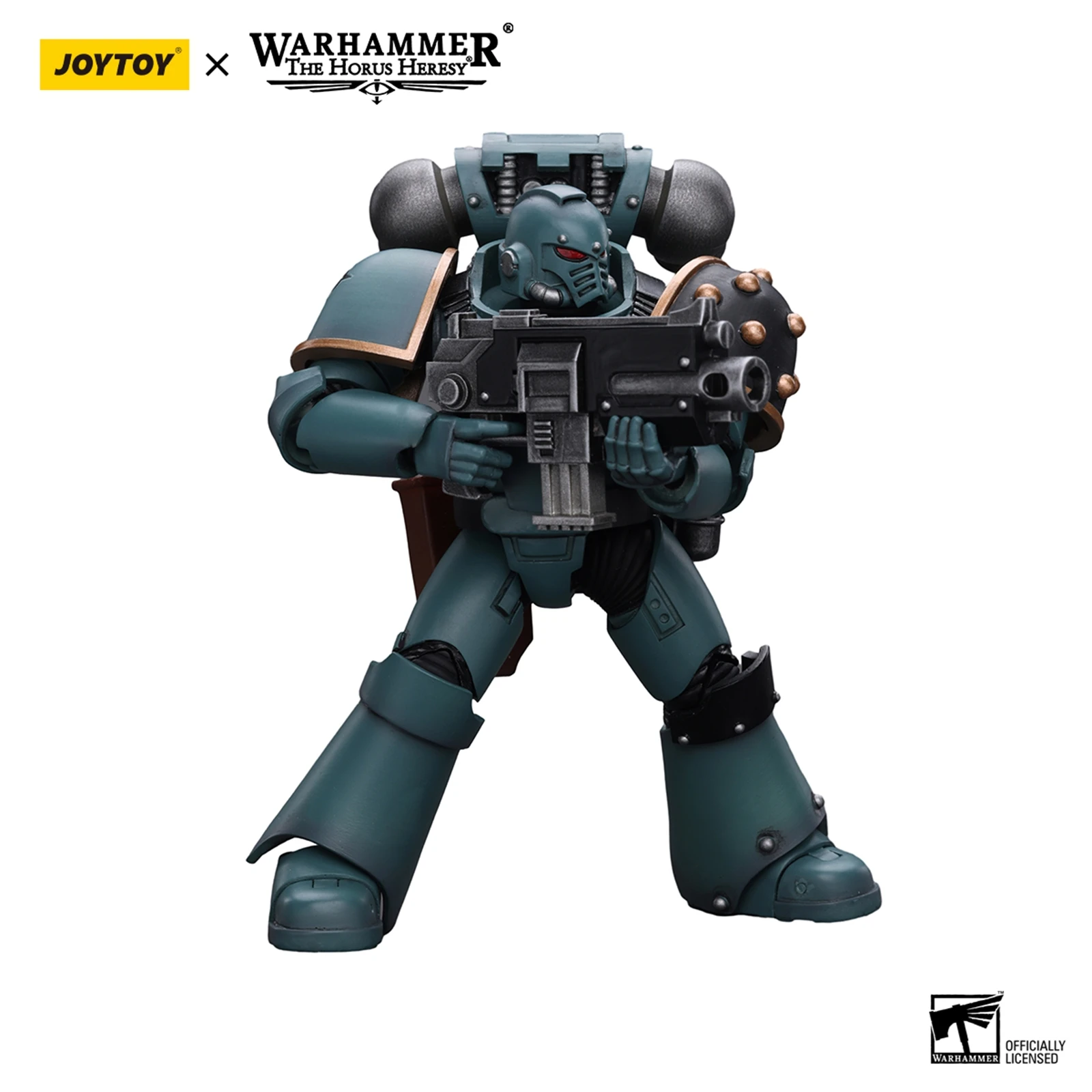 

JOYTOY Warhammer 40000 1/18 Action JT9602 Sons of Horus MKIV Tactical Squad Legionary with Bolter
