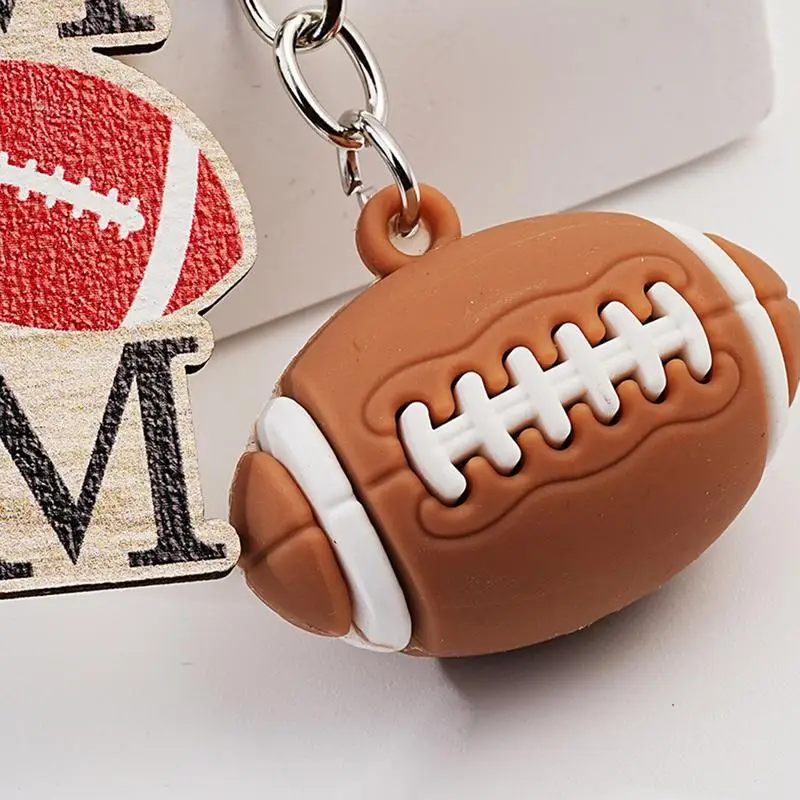 Creative Sports Key Chain Creative Football Pendant Keychain Creative Keychain Carnival Reward Bag Hangings Accessories Phone