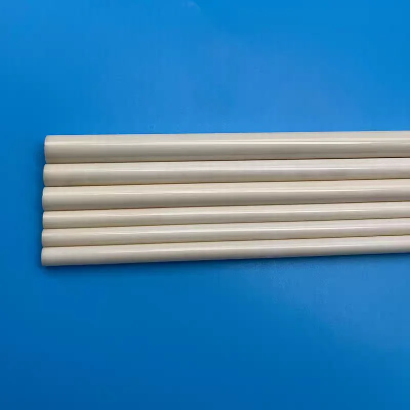 Alumina Ceramic Rod 2mm to 10mm 100mm Length 0.5mm to 2mm Solid Corundum Insulation High Temperature Resistance Stir Bar