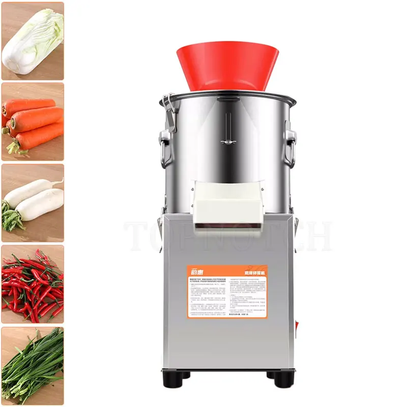 قطاعة خضروات كهربائية من الفولاذ المقاوم للصدأ، قطاعة خضروات خضراء