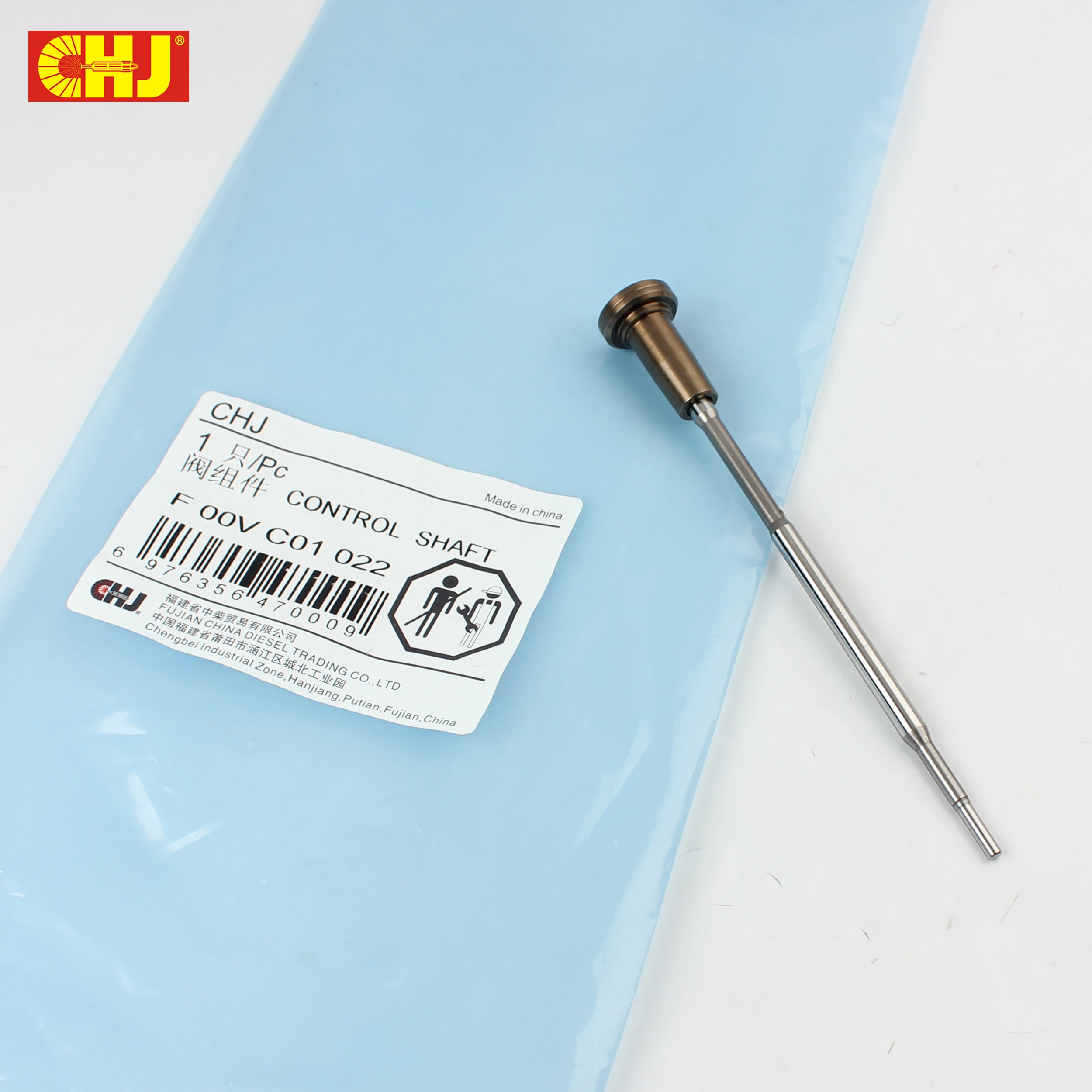 CHJ F00VC01022 Common Rail Injector Valve Assembly F 00V C01 022 For 0445110102、0445110141、0445110084 Injector
