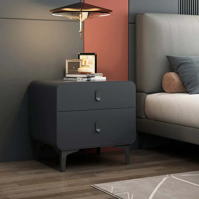 Luxury Storage Night Table Bedroom Trendy Unique Aesthetic Nightstand European Comfy Italian Mesitas De Noche Home Furniture