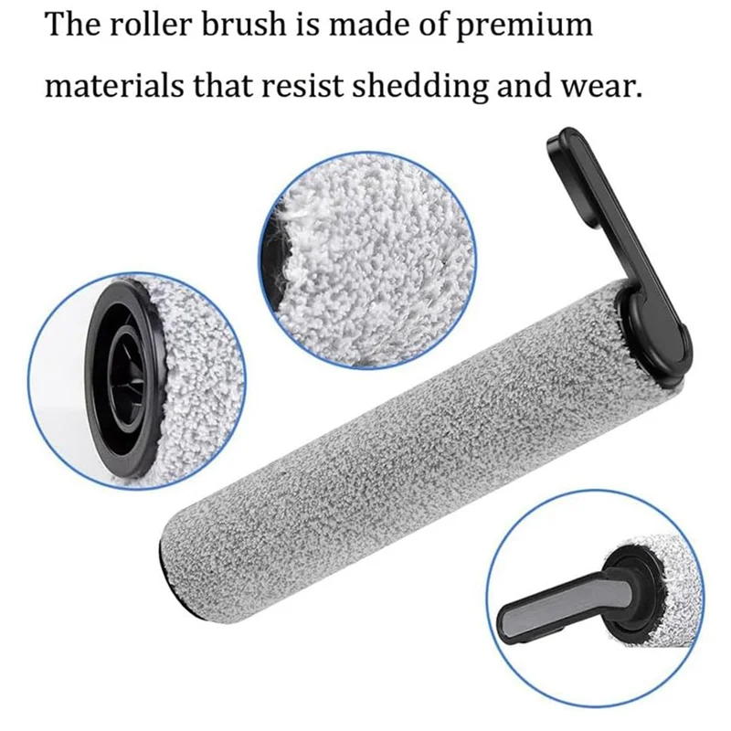 Kit di pezzi di ricambio per filtro HEPA con spazzola a rullo per accessori per aspirapolvere senza fili Tineco Floor ONE S7/Floor One S7pro/3.0 - [Qahk]