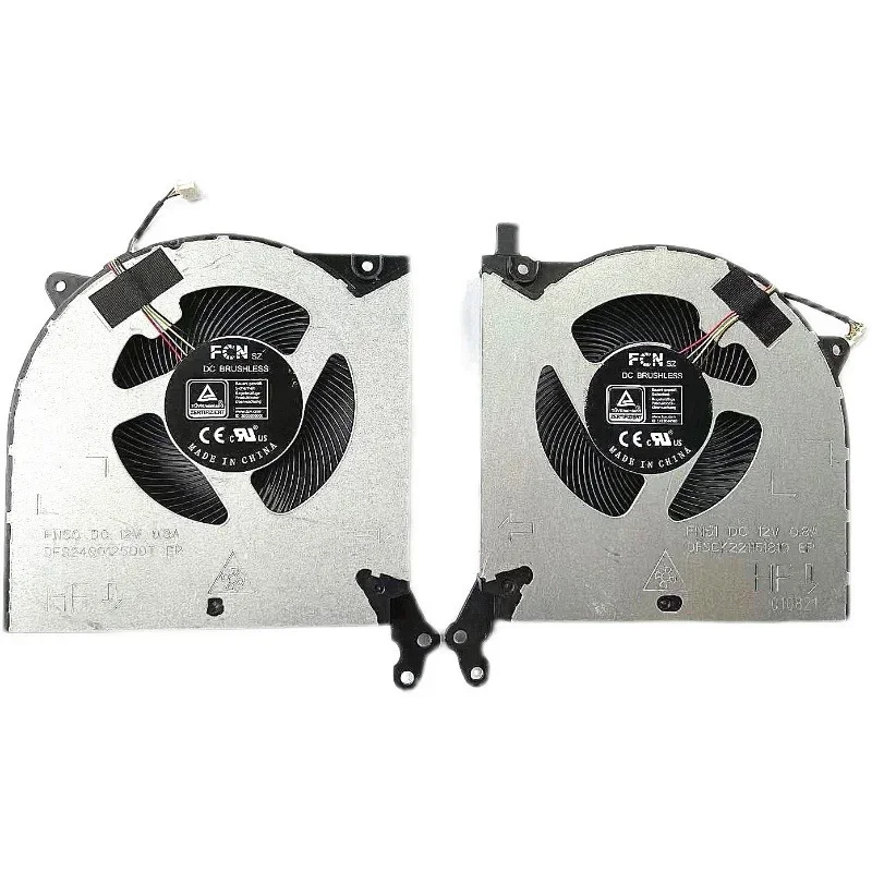 New GPU Fan For Lenovo Rescuer Y7000 R7000 2020 DC28000FAF0 DC28000FBF1 DFS5M325063B1C DC5V 0.5A