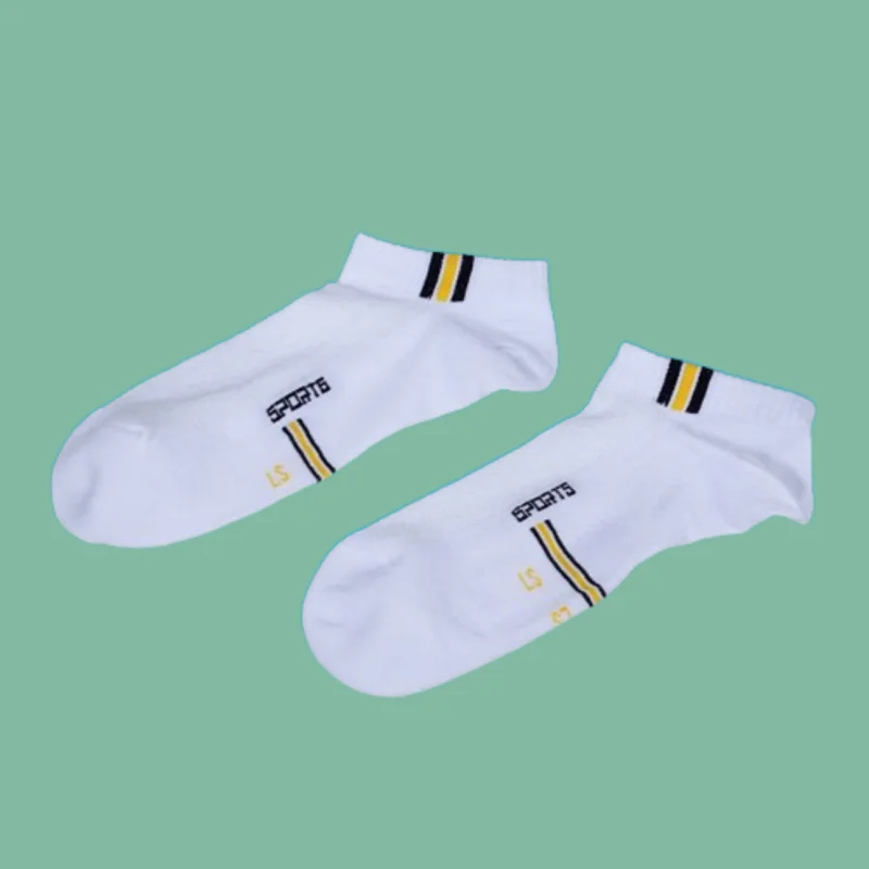 

6/12 Pairs Sports Socks Thin Deodorant Breathable Boat Socks Shallow Mouth Socks Cotton Socks Summer Socks Men's Short Socks