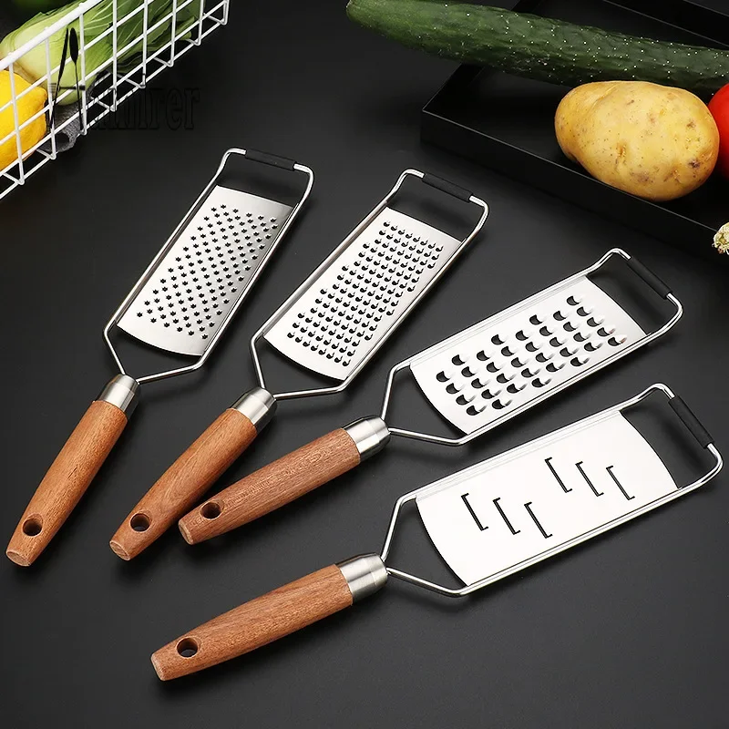 Stainless Steel Handheld Grater Multi-Purpose Kitchen Food Chopper Forslicer Potato Grater for Cucumber Radish Fruit Vegetable