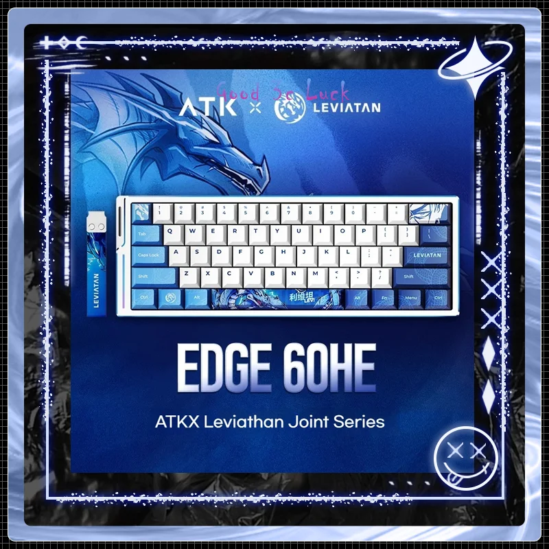 Atk Leviatan Edge 60he Wired Mechanical Keyboard Magnetic Switch 8k Polling Rate Aluminum Alloy Office Gaming Pc Keyboards