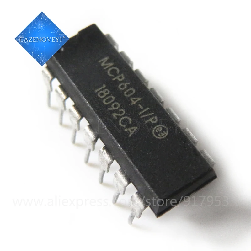 

5pcs/lot MCP604-I/P MCP604-IP MCP604-I MCP604 DIP-14 new original In Stock