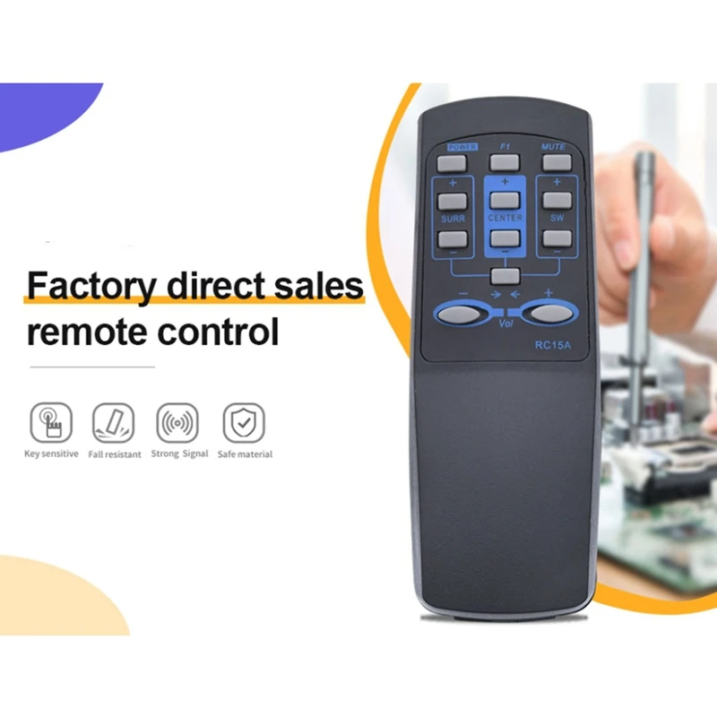 Pilot zdalnego sterowania odpowiedni do systemu głośników Edifier Sound R501T04/S5.1M RC15A/RC16 R501T RC16 RC15T