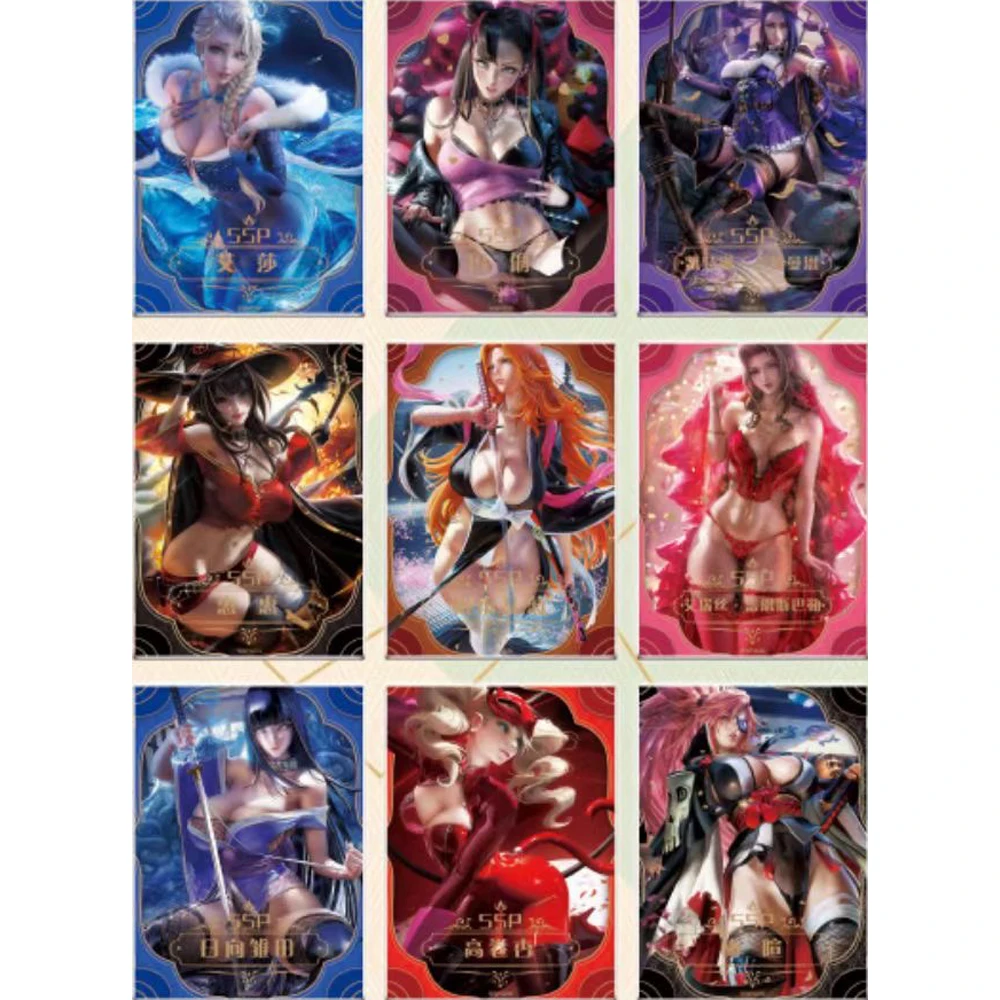 Wholesale Goddess Story Series Full Set Anime Game Girl Party Swimsuit Bikini Feast Supplement Box Fan Toy Collection Card