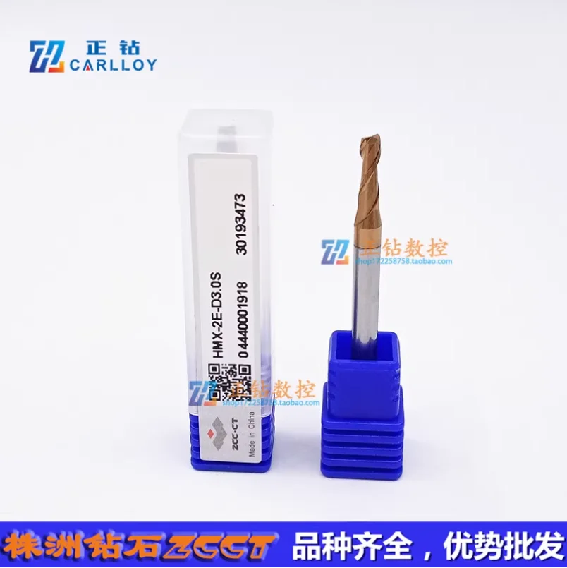 

Оригинальная Концевая фреза ZCC CT HMX-2E-D3.0S 2 с квадратной головкой и нанопокрытием, Фрезы с ЧПУ, режущие инструменты для закаленной стали HRC68