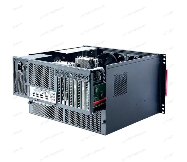 Deepened 12-bit EATX main board ATX power U2 hard disk Enterprise home storage AIO server NAS chassis