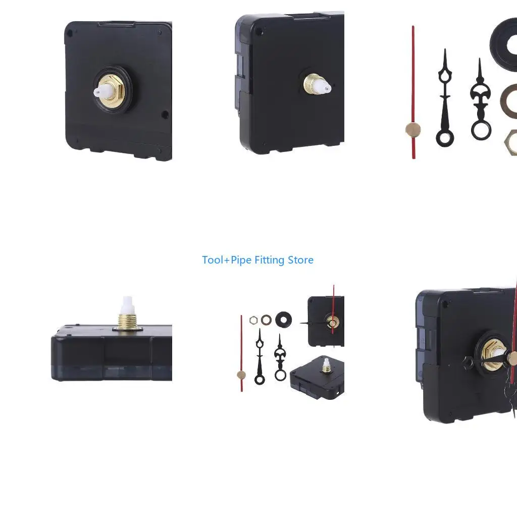 F92B Wall Clock Motor Movement Mechanisms Silent Battery Powered DIY Repair Parts Replacement with Short Hands