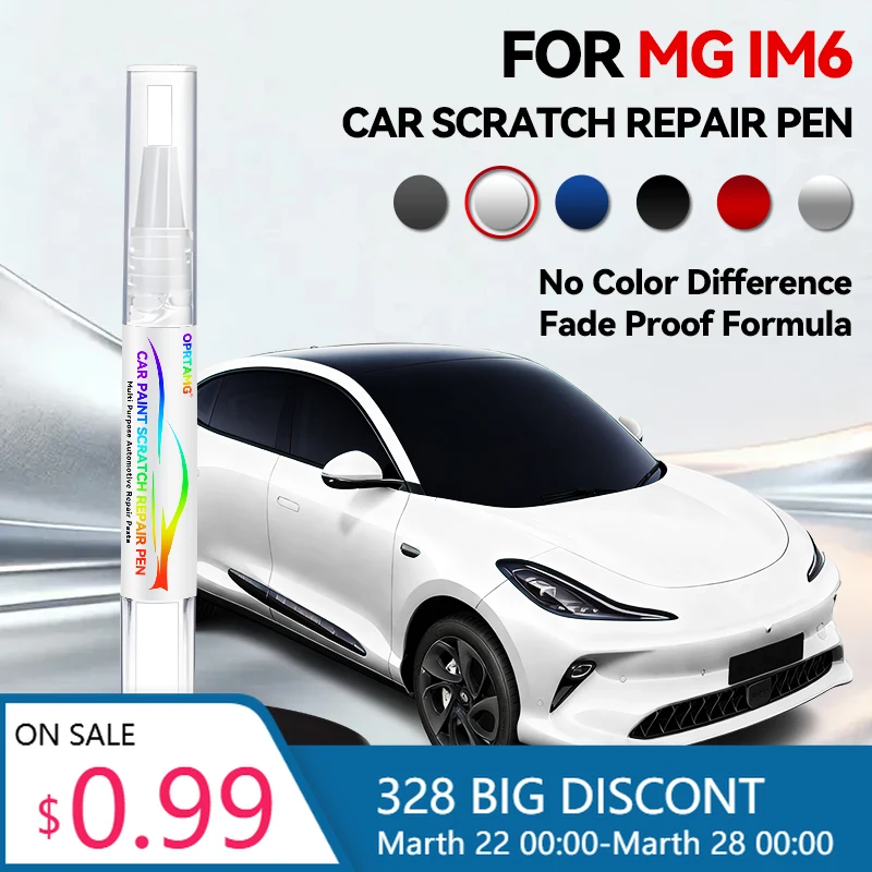 

Car Accessories Tool For MG IM6 2007-2025 Paint Scratch Repair Accessories Rime Gray Jet Black Glaze White Green Red