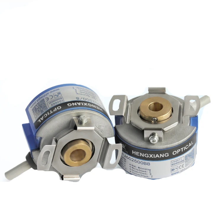 New brand encoder KZ48 Incremental rotary type for DC servo motor Hollow conical shaft with 1024 ppr