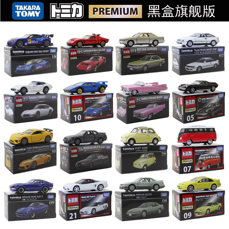 

TAKARA TOMY Authentic simulation alloy trolley model Black box Flagship TP01-40 Subaru McLaren Sports Boy