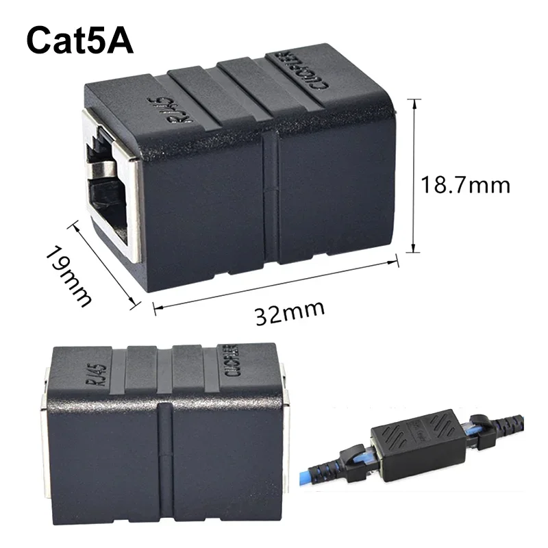Waterproof CAT6A Network Cable Connector CAT5E Data Signal Female Base Joint  rj45 Mounted Terminal IP67 M20 RJ45 Panel Socket