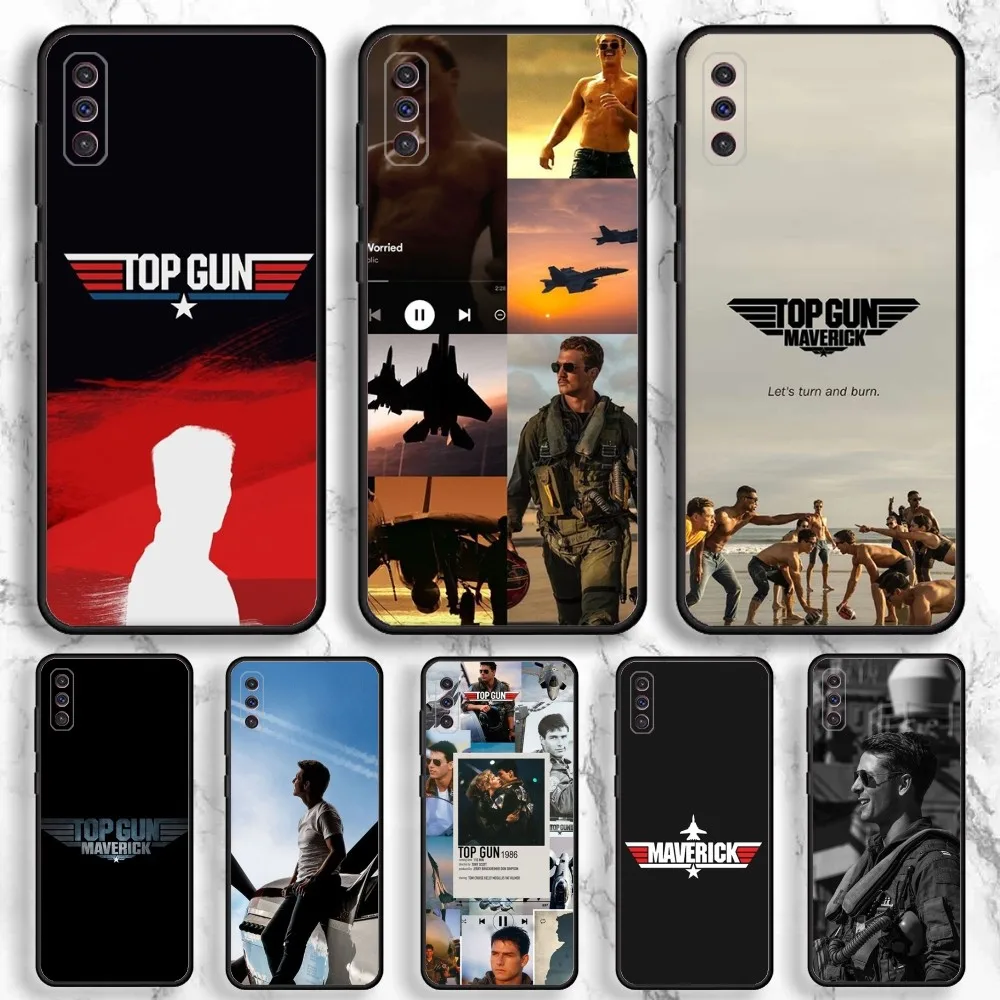 Top Gun Maverick Movie Phone Case For Samsung Galaxy A13,A21s,A22,A31,A32,A52,A53,A71,A80,A91 Soft Black Phone Cover