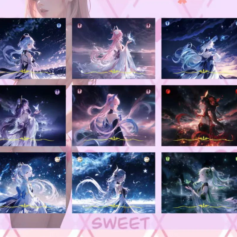 Sweet Girl Diary 2 Waifu Card Goddess Story Collection Cards Booster Shunka Rare Anime Girls Trading Cards