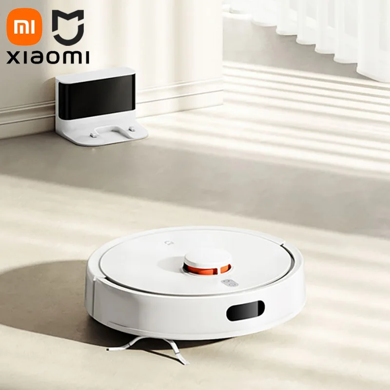 XIAOMI MIJIA Robot Vacuum Mop 3C Plus Enhanced Version 5000Pa Suction Cordless Vacuum Cleaner Sweeping Robot Household Appliance