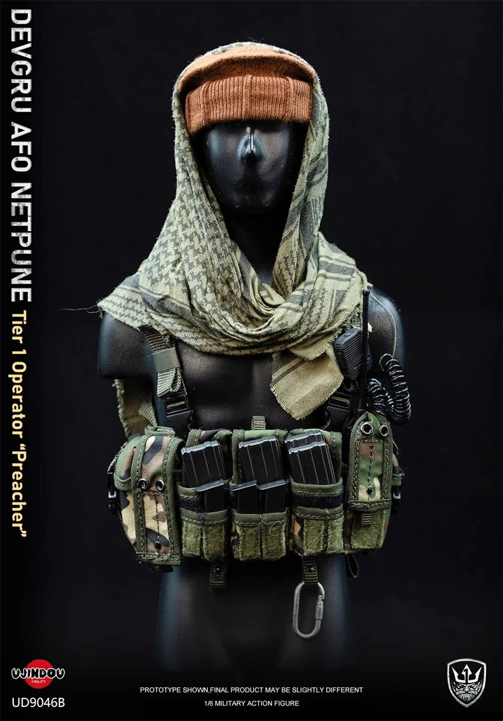 A la venta 1/6th UJINDOU UD9046 Soldier Hunt Unidad de misisión especial operación 2001 conjunto completo figura de acción móvil alrededor de 12 "para ventilador