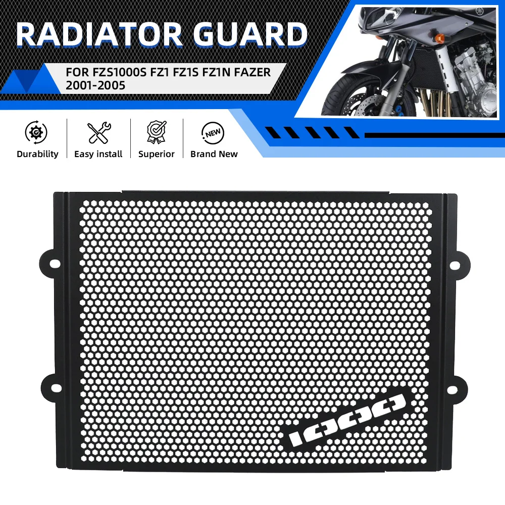 FOR YAMAHA FZS1000S FZ1 FZ1S FZ1N Fazer 2001-2002-2003-2004-2005 Motorcycle Radiator Guard Grille Protective Cover Protector