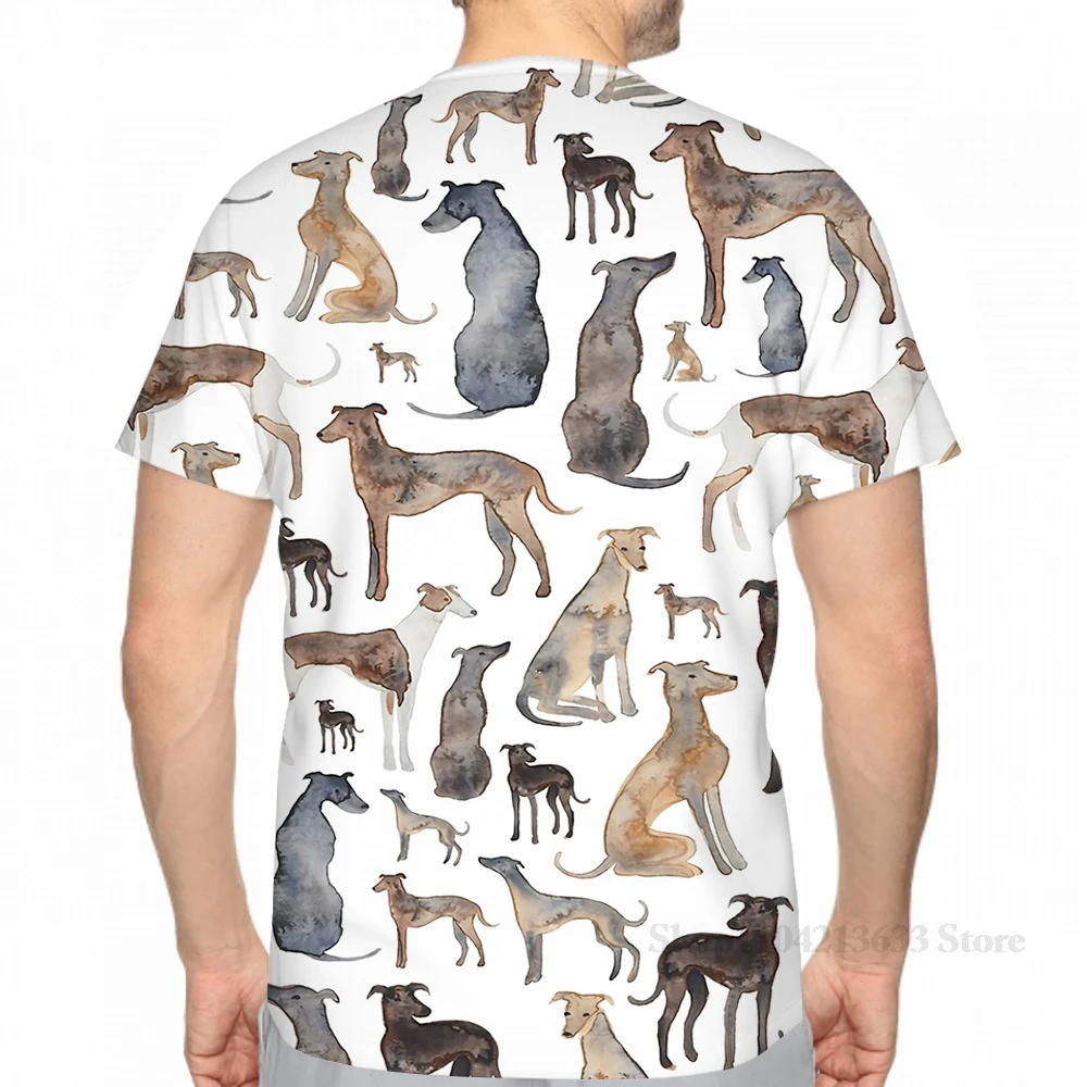 All over print Greyhounds Wippets and Lurcher Dogs! men T-Shirt women fashion girl t shirt boy tops tees Short Sleeve tshirts