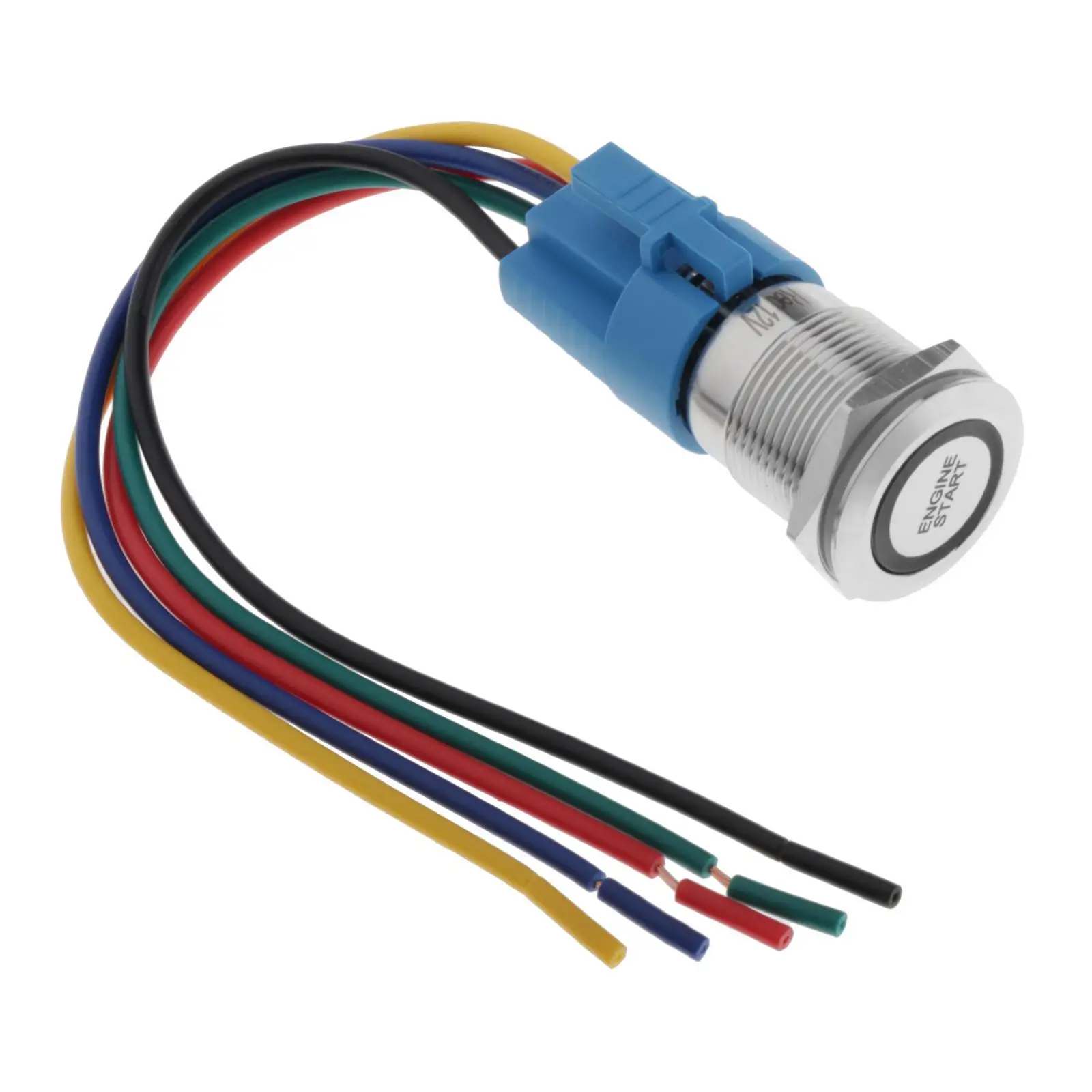 

1pc Universal Waterproof Engine Start Push Button Switch -Click Start Fit for