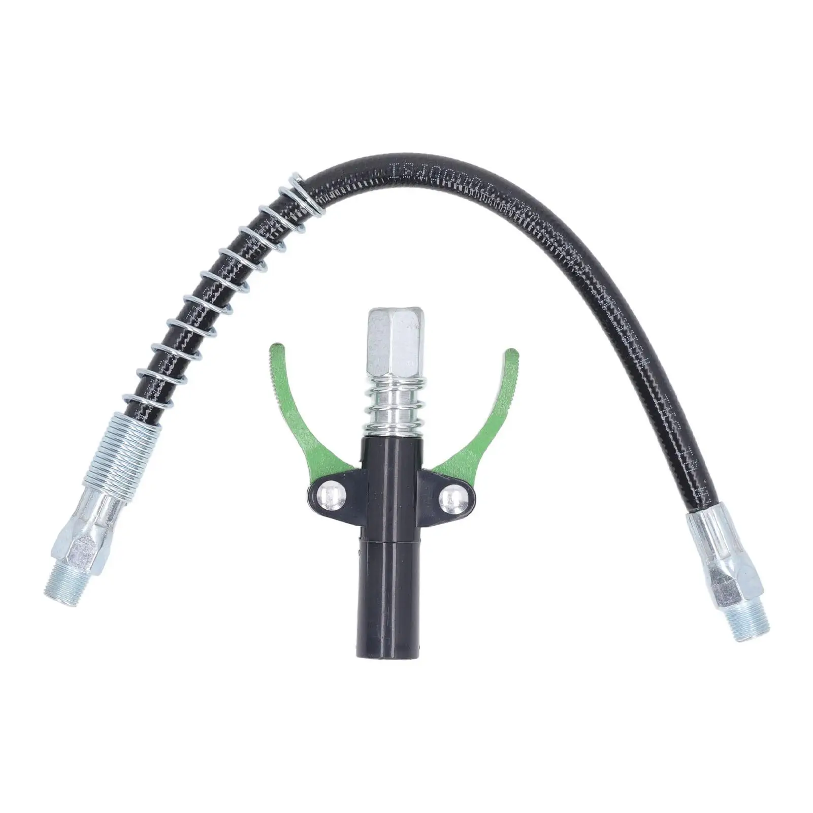 

Grease Coupler Alloy Steel Easy Use Anti Leak Double Handle Quick Release for construction Machinery