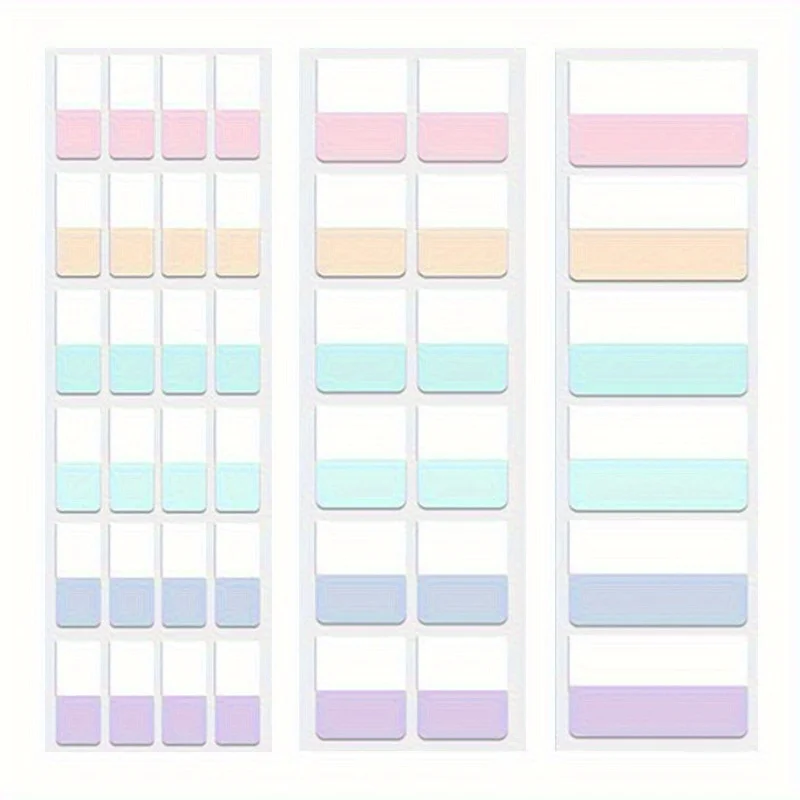 420pcs Sticky Index Tabs File Flags File Index Tabs Writable Page Markers for Labeling Organizing Documents File Folders Books
